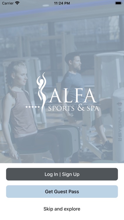 Alfa Fitness.