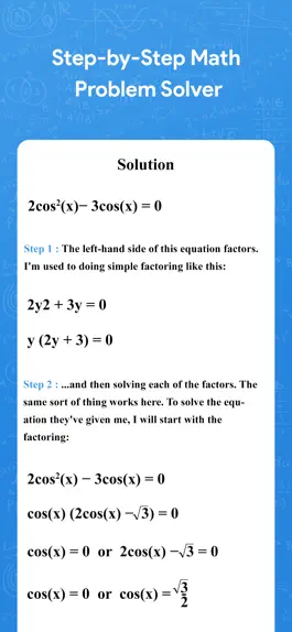 Game screenshot Math Answer Scanner Math Solve apk