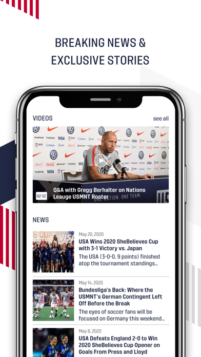 U.S. Soccer – Official App screenshot 3