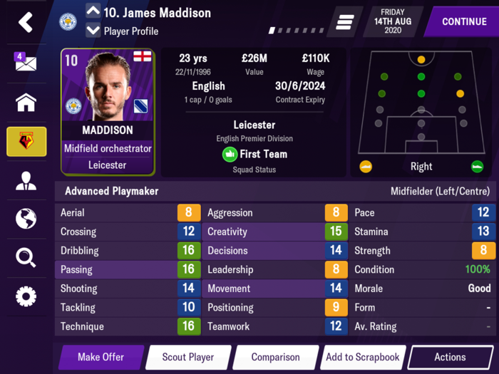 Football Manager 2021 Mobile
