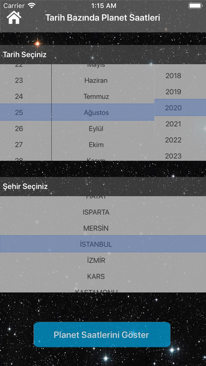 Planet Saatleri ve Esmalar