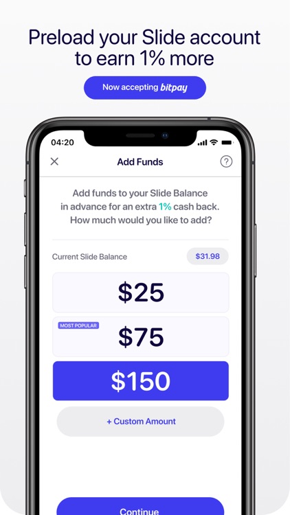 Slide - Pay & Earn Cash Back screenshot-5