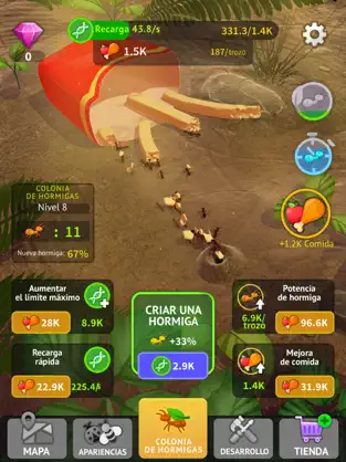 Screenshot 4 Little Ant Colony - Idle Game iphone