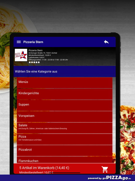Pizzeria Stern Aichtal screenshot 8
