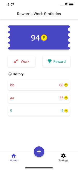 Rewards Work Statistics(圖1)-速報App