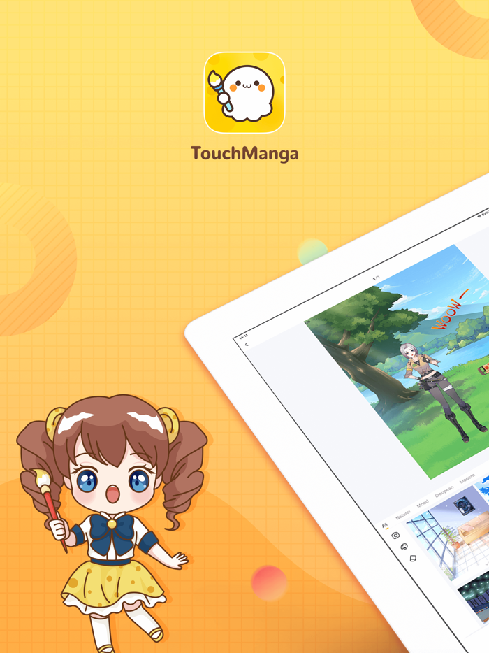 TouchManga-comic creation