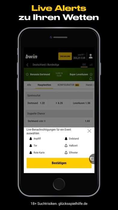 bwin – Sportwetten Appのおすすめ画像7