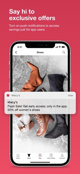 Macy's app screenshot
