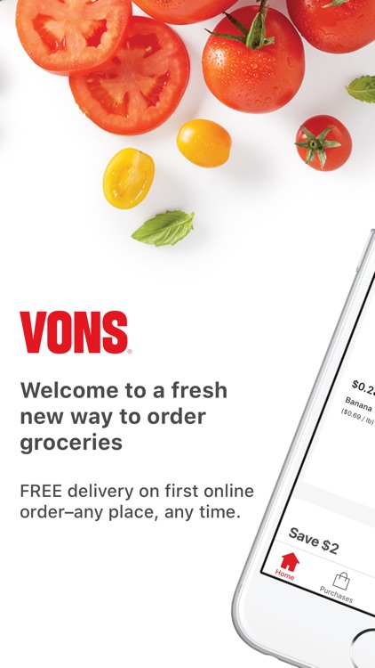 Vons Delivery & Pick Up