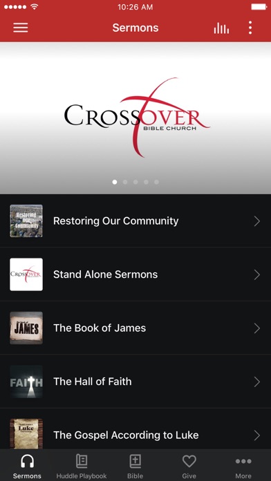 How to cancel & delete Crossover Bible Church from iphone & ipad 1