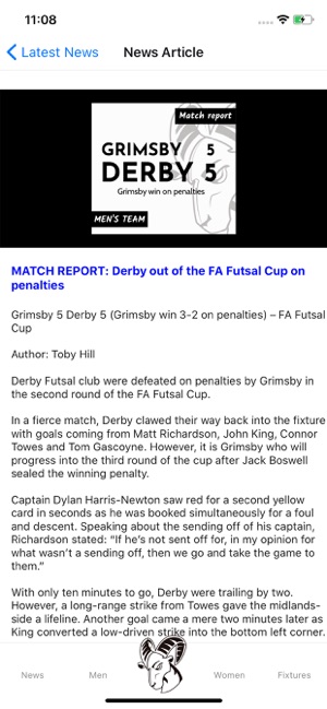 Derby Futsal Club(圖5)-速報App