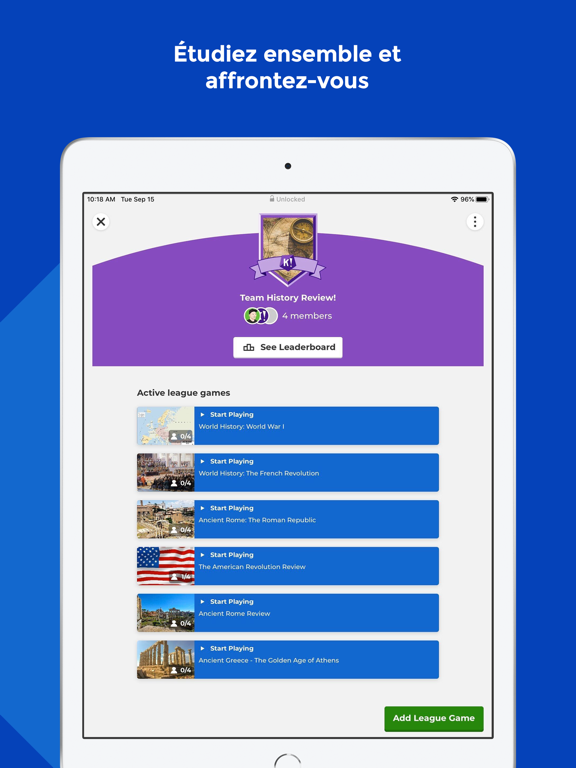Kahoot! Jouez & créez des quiz Kahoot! Jouez & créez des quiz