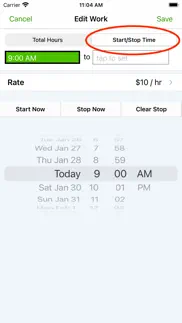 timetracker - time tracking iphone screenshot 4