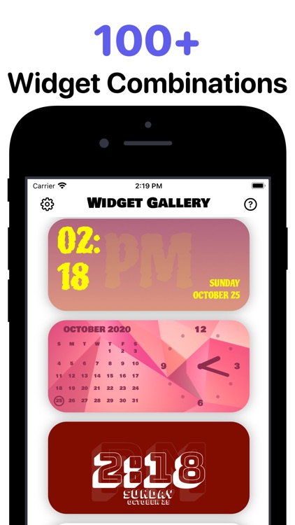 Widget: Custom Widgets Gallery screenshot-3