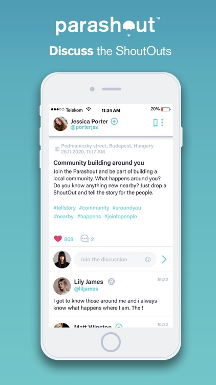 Parashout: Local community app screenshot-6