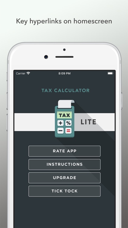Tax Calculator 2020 LITE screenshot-4