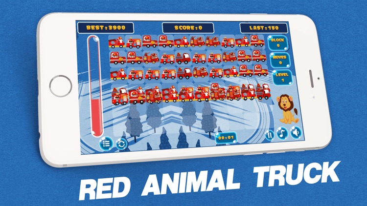 Red Animal Truck