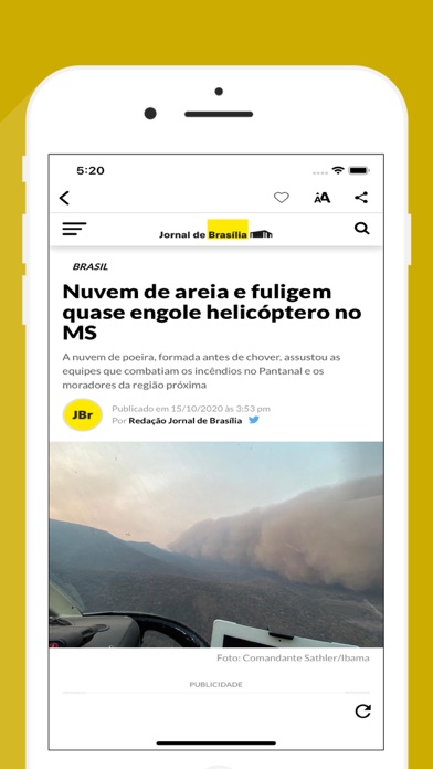 Jornal de Brasília - JBR screenshot 2
