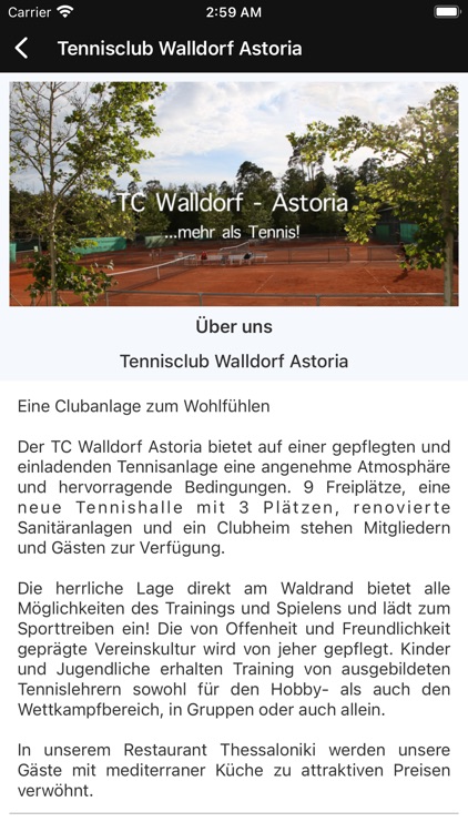 Tennisclub Walldorf - Astoria screenshot-3