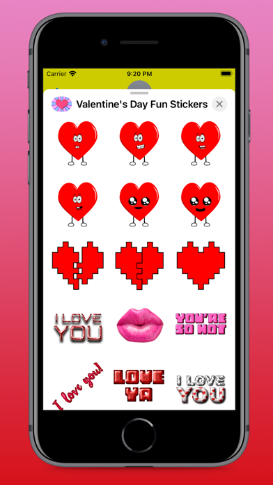 Valentine's Day Fun Stickers screenshot 3