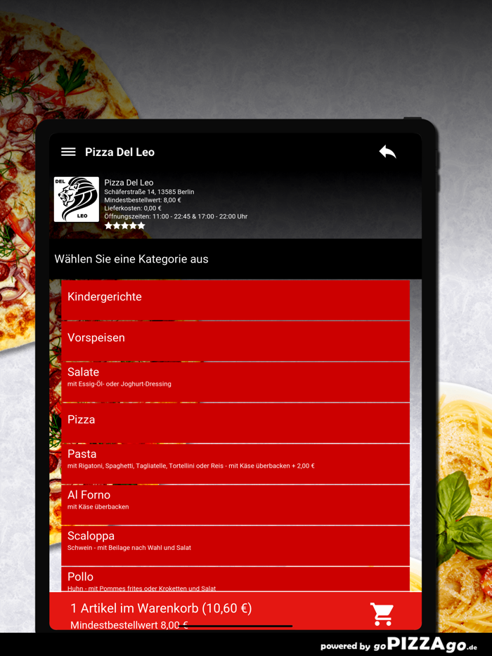 Pizza Del Leo Berlin