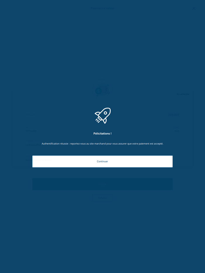 Mon e-paiement sécurisé