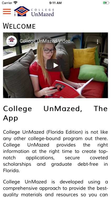 College UnMazed