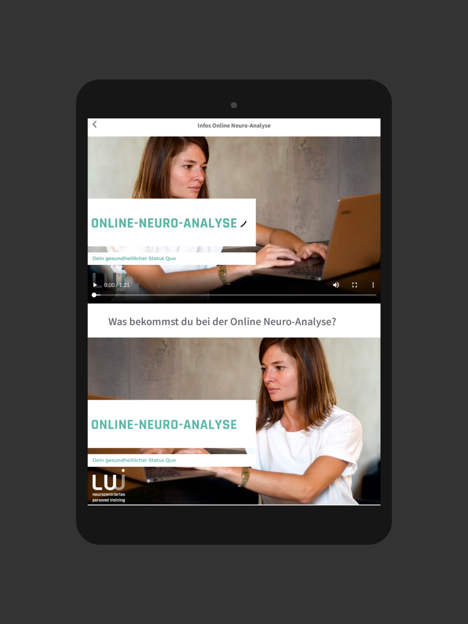 LUI - Training neu denken! screenshot 3