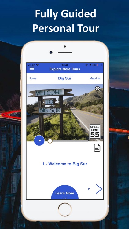Big Sur Highway 1 Tour Guide screenshot-0