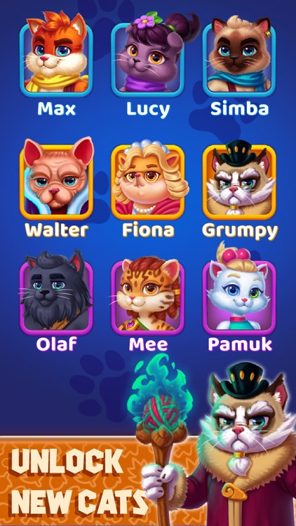 Cat Heroes - Match 3 Puzzles