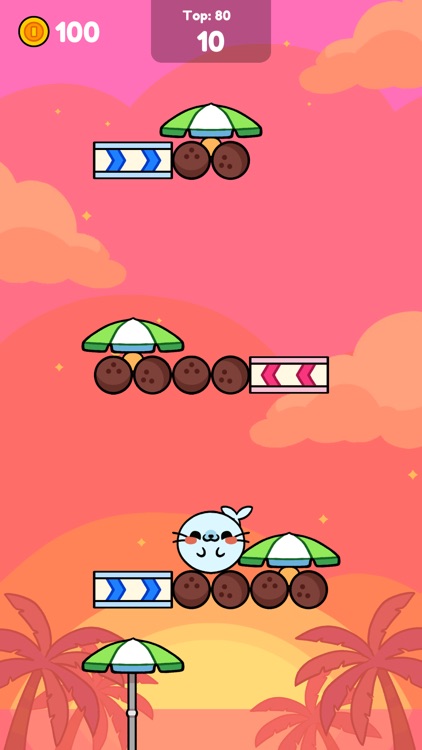 Monkey Roll: Kawaii Climb screenshot-5