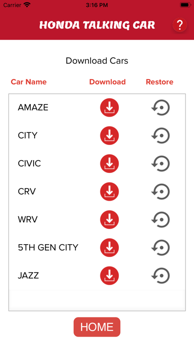 How to cancel & delete Honda Talking Car from iphone & ipad 3