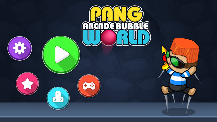 Pang Arcade Bubble World