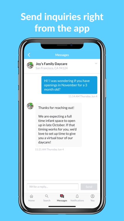 Winnie: Find Child Care Nearby screenshot-3