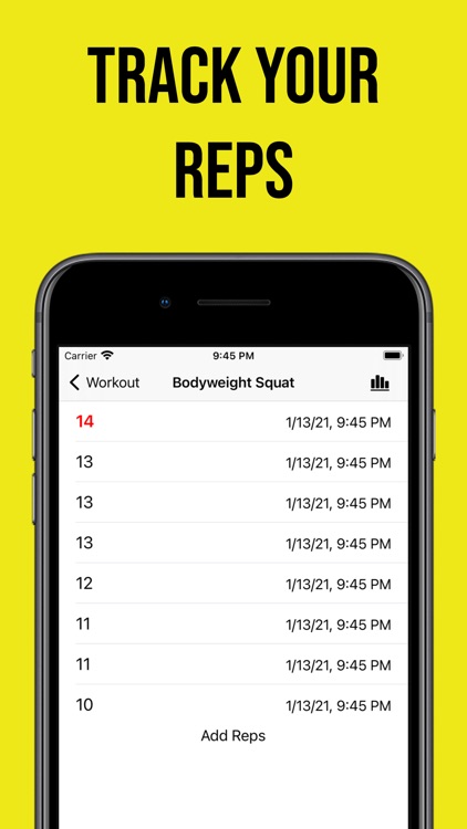 Reps Counter: Workout Tracker