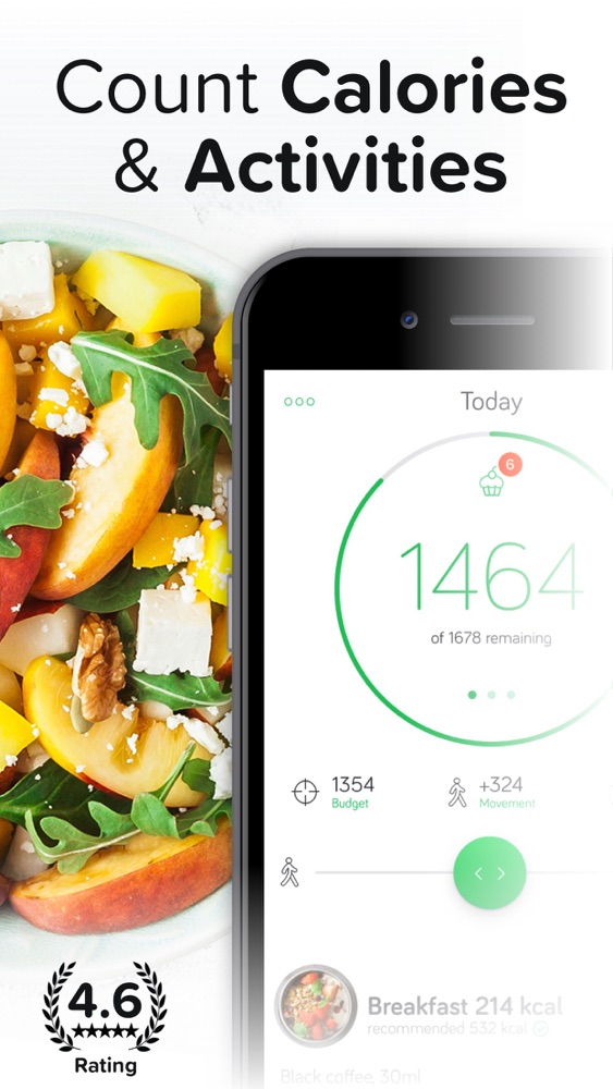 Calorie & Food Counter Arise App for iPhone Free Calorie & Food Counter Arise App for iPhone Free
