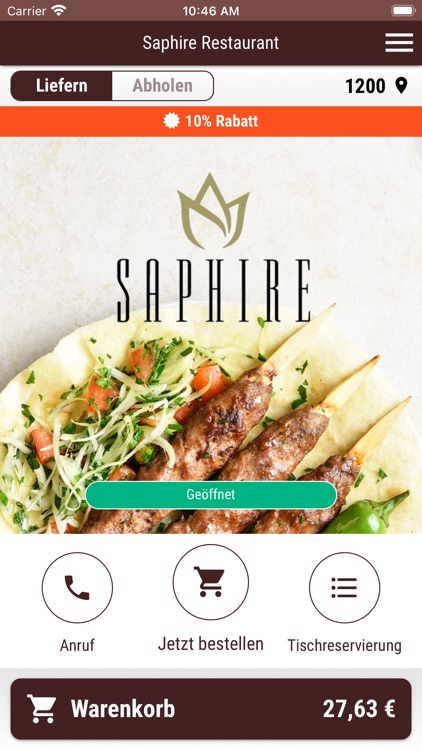 Saphire Restaurant Wien