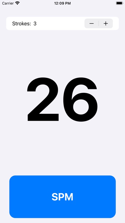 Strokes per Minute