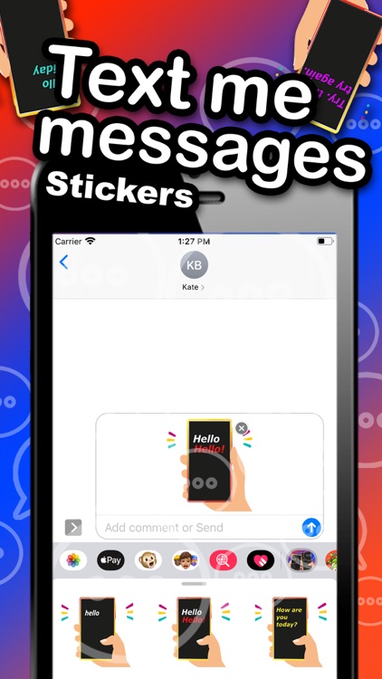 text me messages stickers