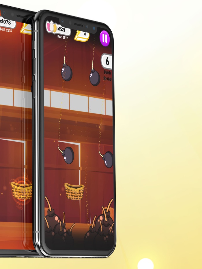 Egg Rain - Collect in basket