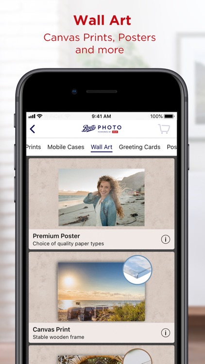 how to print photos from iphone at boots