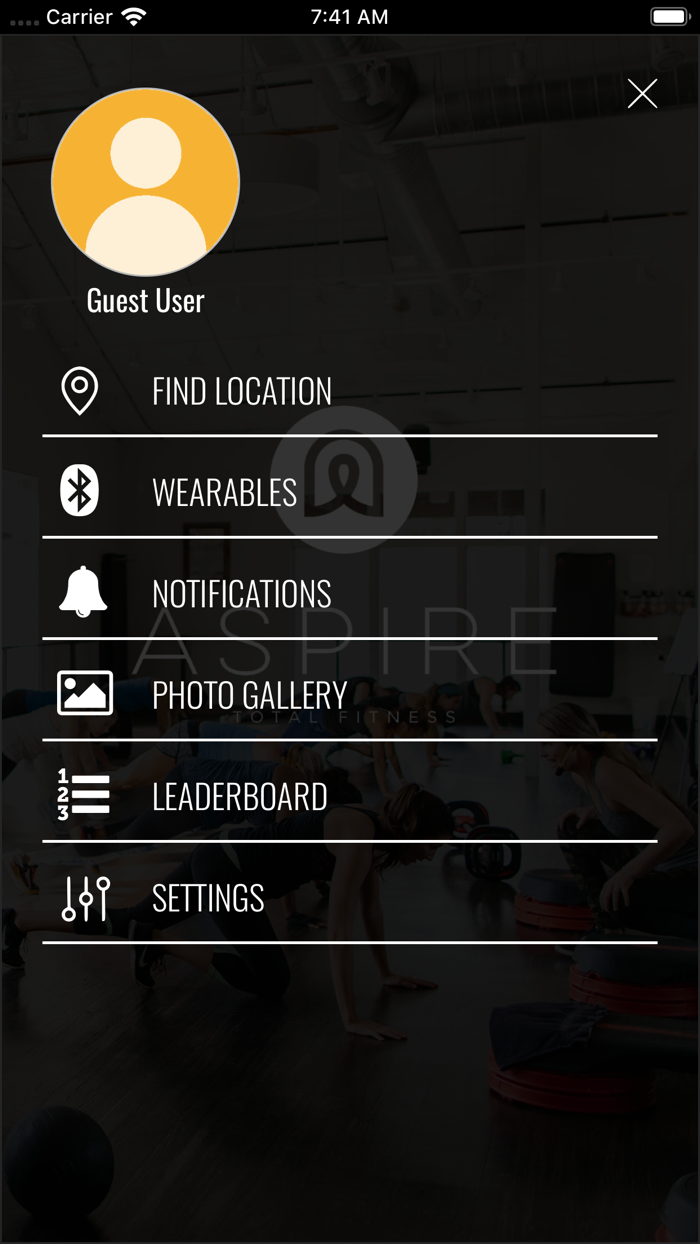 ASPIRE TOTAL FITNESS.