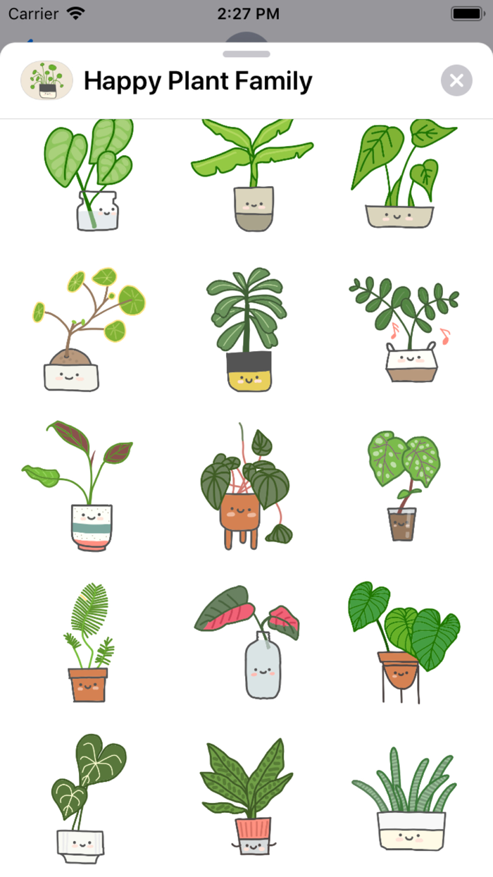 Happy Plant Family