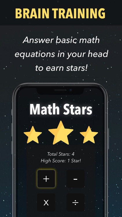 Math Stars Game