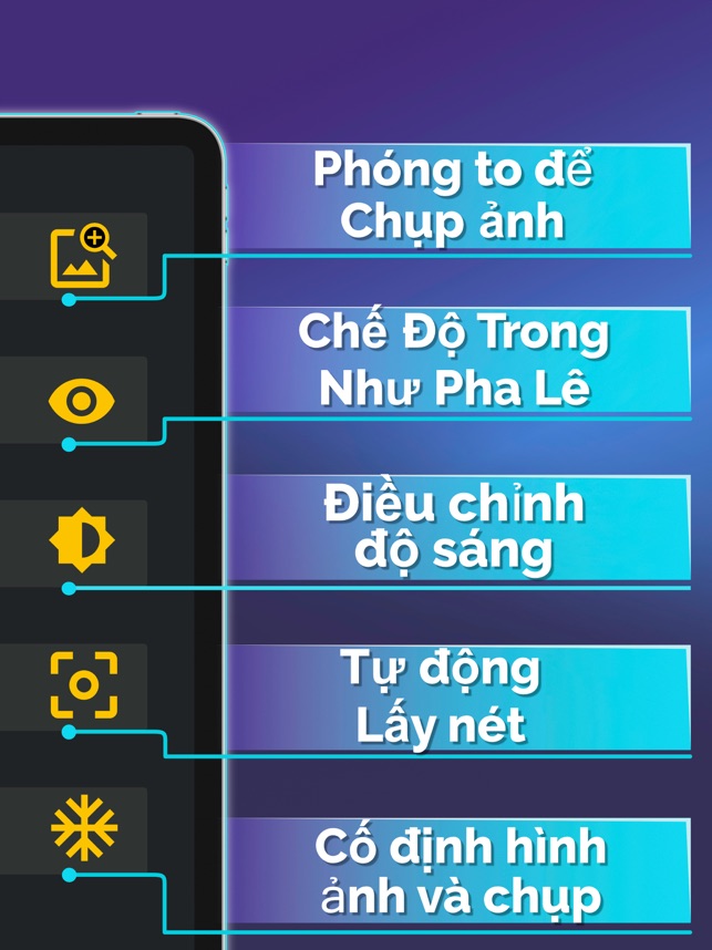 Kính lúp + Đèn pin (Torch‪)‬