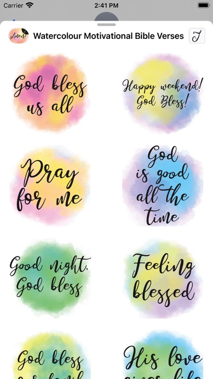 Watercolour Motivational Bible screenshot-5