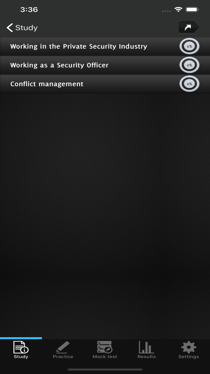 SIA Security Guard Exam Test