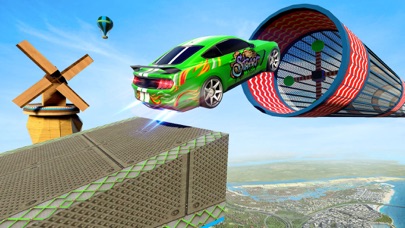 Skyline Car Stunt Racing Gameのおすすめ画像1