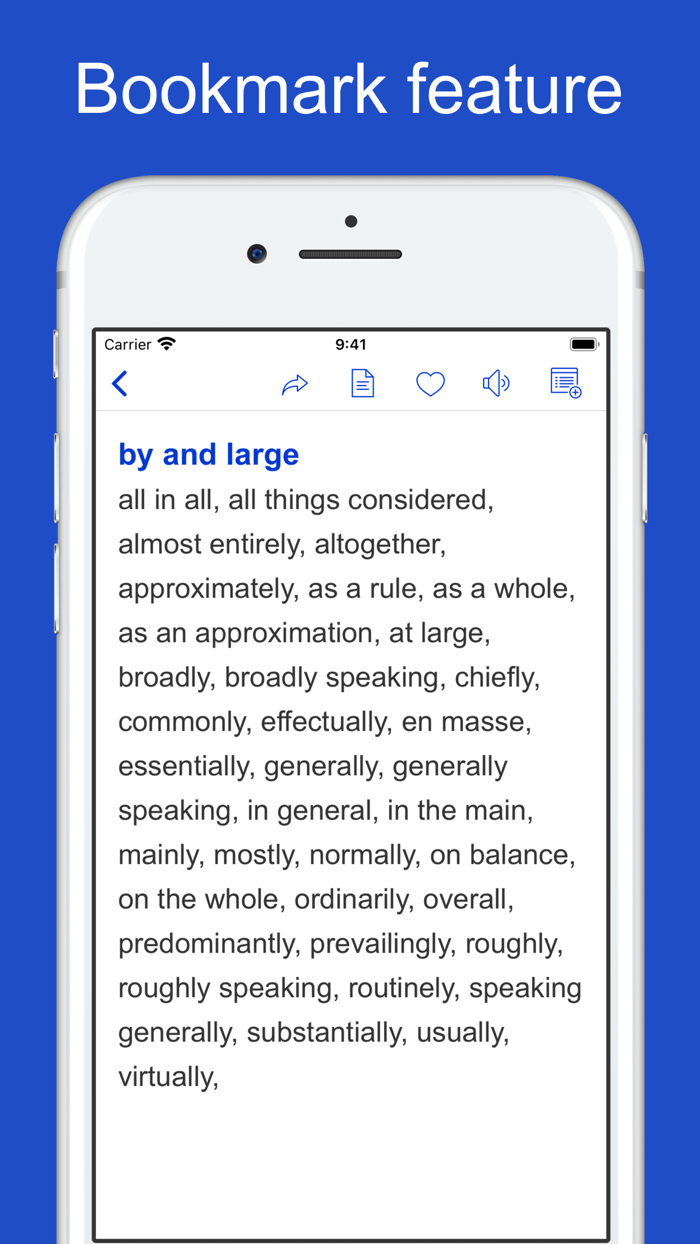 Moby Thesaurus - extended
