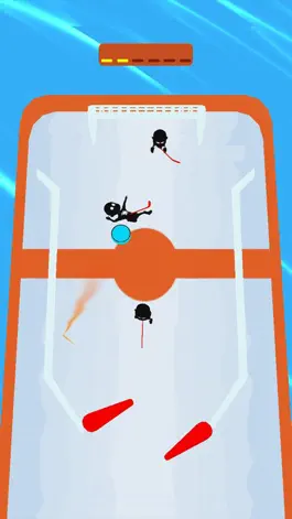 Game screenshot Ice Hockey Ball Flipper 3D apk